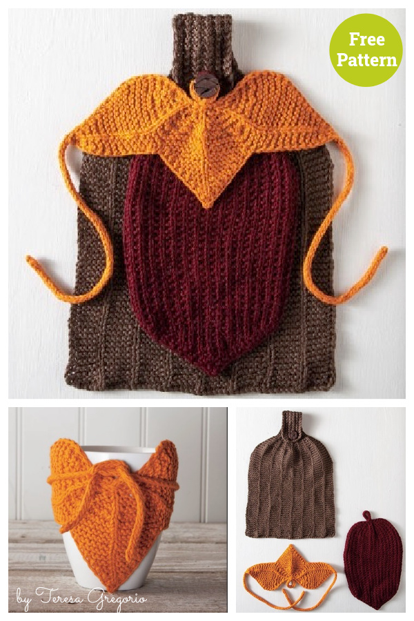 Woodsy Kitchen Set Free Knitting Pattern