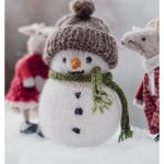 Wooly the Snowman Free Knitting Pattern
