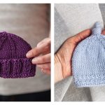 10+ Simple Baby Hat Knitting Patterns
