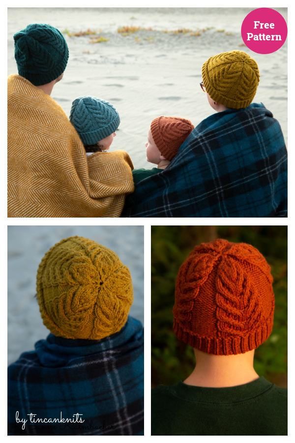 Antler Cabled Toque Hat Free Knitting Pattern