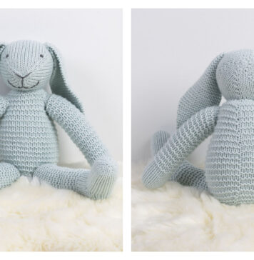 Buddy the Bunny Toy Free Knitting Pattern Buddy the Bunny Toy Free Knitting Pattern