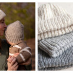 Classic Ribbed Hat Free Knitting Pattern