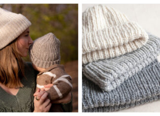 Classic Ribbed Hat Free Knitting Pattern