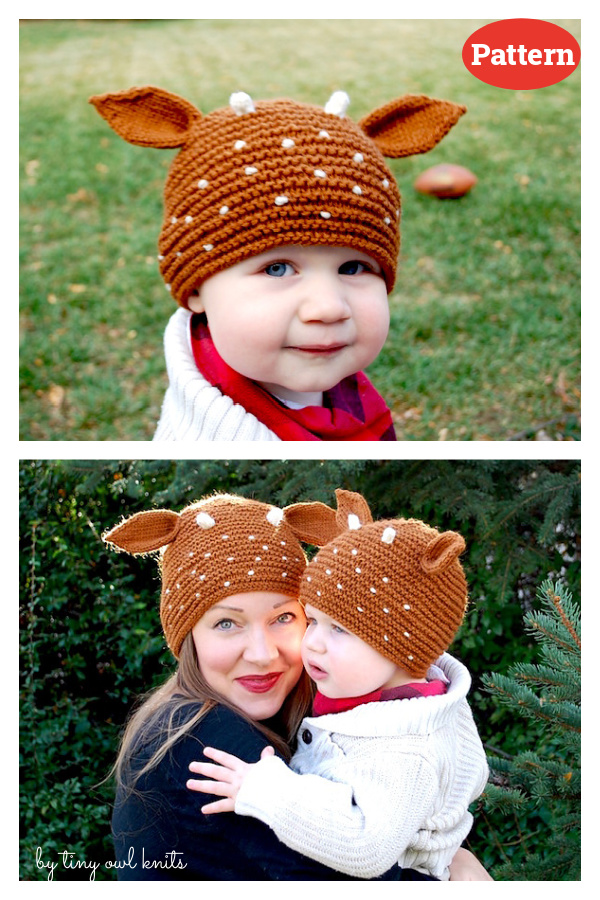 Fawnchkin Hat Knitting Pattern