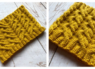 Honey Pie Cabled Cowl Free Knitting Pattern