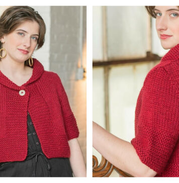 Minerva Cardigan Free Knitting Pattern