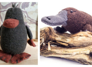 Stuffed Animal Platypus Knitting Patterns