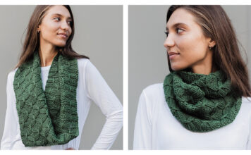 Sugar Twist Cowl Free Knitting Pattern