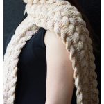 Third Law Cabled Scarf Free Knitting Pattern