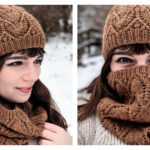 Chouette Chevron Lace Hat Free Knitting Pattern