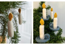 Christmas Candle Knitting Patterns