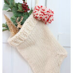 Classic Christmas Stocking Free Knitting Pattern