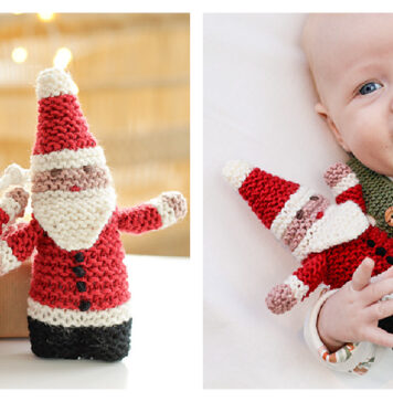 Hello Santa Softies Doll Free Knitting Pattern Hello Santa Softies Doll Free Knitting Pattern