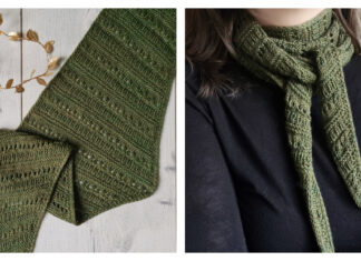 Mara Scarf Free Knitting Pattern
