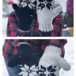 Snow’ver It Mittens Free Knitting Pattern