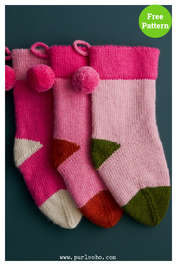 Sugar Plum Stocking Free Knitting Pattern