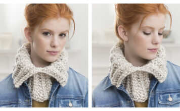 Two Stitch Cowl Free Knitting Pattern