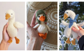 Amigurumi Goose Knitting Patterns