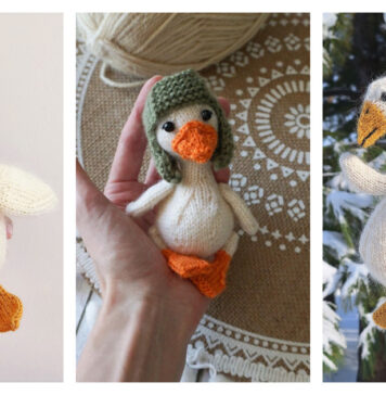 9 Amigurumi Goose Knitting Patterns Amigurumi Goose Knitting Patterns