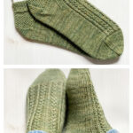 Birch Shortie Sock Free Knitting Pattern