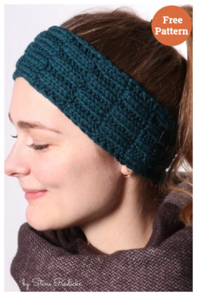 Elm Headband Free Knitting Pattern