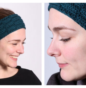 Elm Headband Free Knitting Pattern