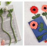 Flower Bookmark Knitting Patterns