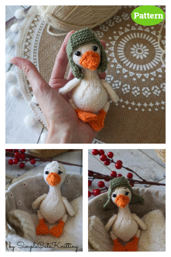 Goose Knitting Pattern