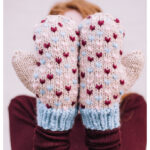 Heart of Hearts Mittens Free Knitting Pattern