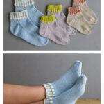 Hop, Skip + A Jump Socks Free Knitting Pattern