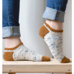 Leftover Sneaker Socks Free Knitting Pattern