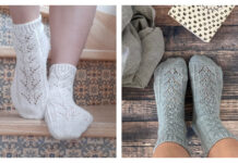 Lily Socks Free Knitting Pattern