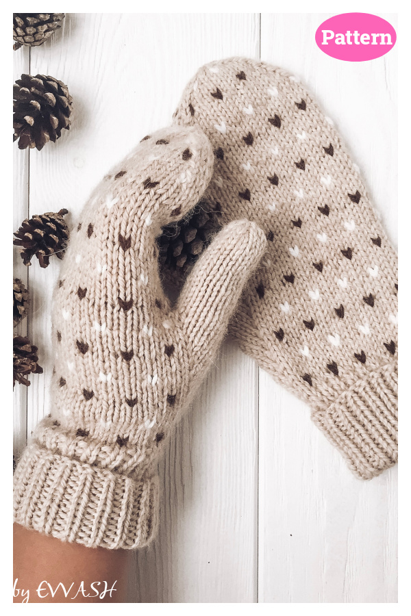 My Love Mittens Knitting Pattern