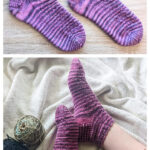 New Beginnings Shortie Socks Free Knitting Pattern