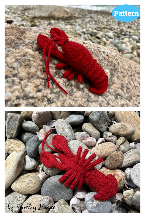 Salty Vibes Lobster Knitting Pattern