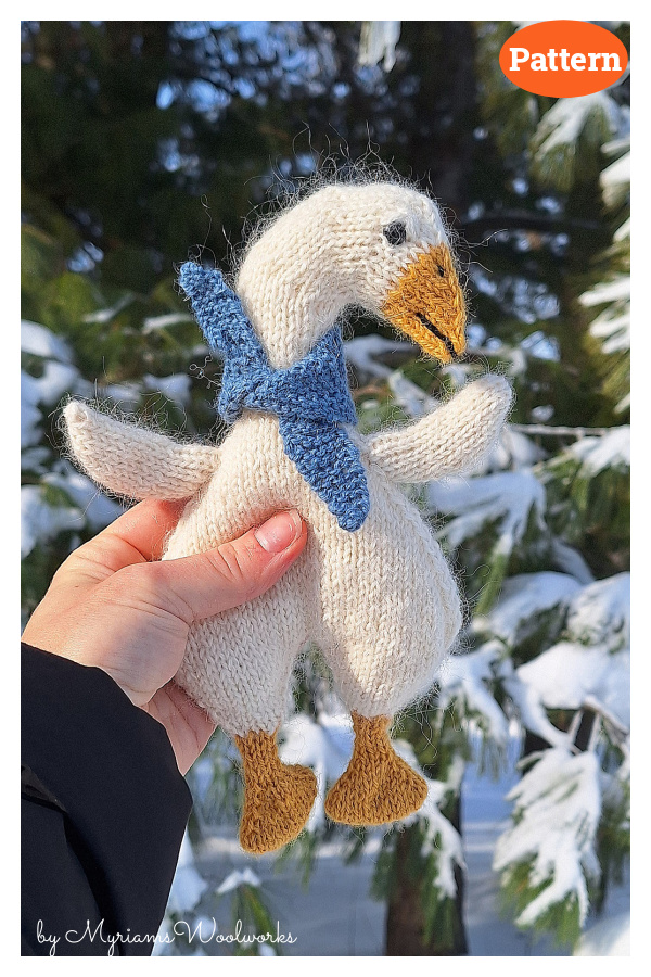 Suz the Goose Knitting Pattern