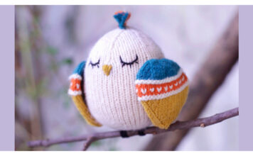 The Happy Bird Lily Free Knitting Pattern