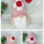 Valentines Day Gnome Knitting Pattern