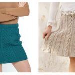 Cable Skirt Free Knitting Patterns
