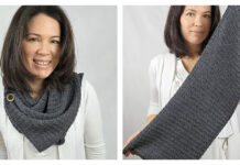 Cold Snap Scarf Free Knitting Pattern and Video Tutorial