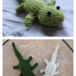 Little Lizard Amigurumi Free Knitting Pattern