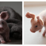 Piglet Toy Free Knitting Pattern