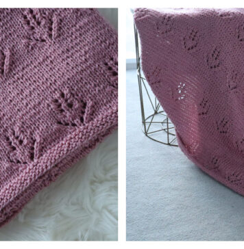 Sarah J Blanket Free Knitting Pattern