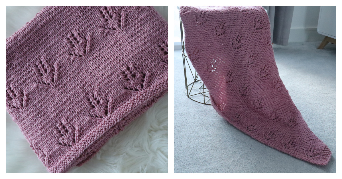 Sarah J Blanket Free Knitting Pattern