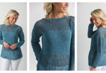 Seabreeze Pullover Sweater Free Knitting Pattern