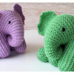 Baby Elephant Knitting Pattern