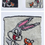 Bugs Bunny Afghan Block Free Knitting Pattern