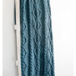 Cool Cables Throw Blanket Free Knitting Pattern