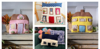House Pillow Knitting Patterns