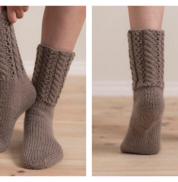 Kobbe Socks Free Knitting Pattern